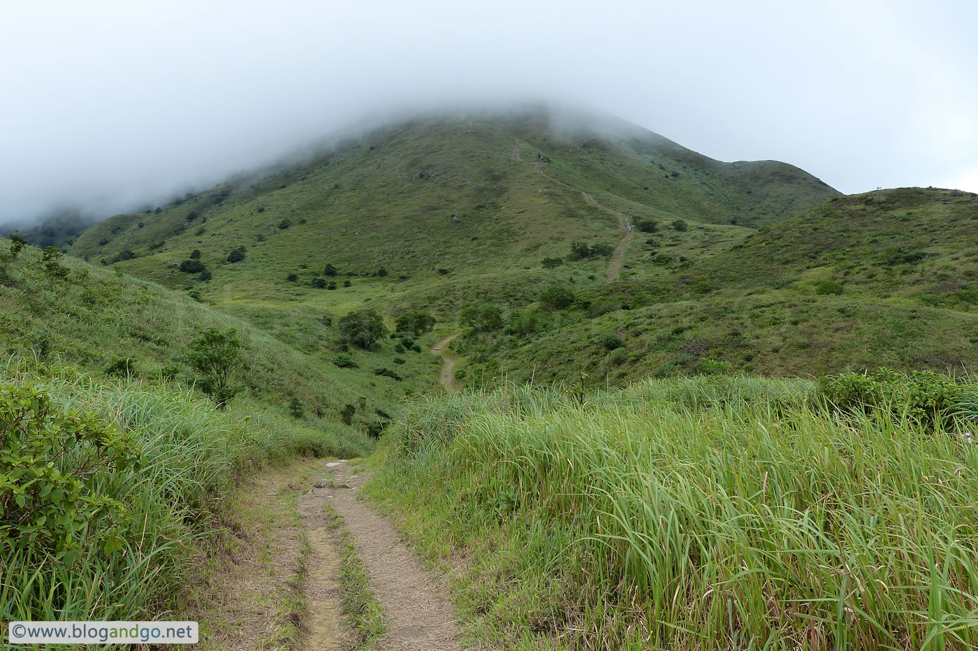 Lantau Trail 3 Replayed - Lantau Peak Shrouded in Cloud
